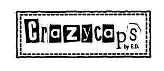 CRAZYCAPS BY E.D. logo