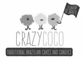 CRAZYCOCO FLAVOR OF BRAZIL TRADITIONAL BRAZILIAN CAKES AND CANDIES logo