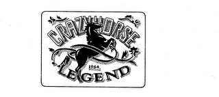 CRAZYHORSE LEGEND 1964 logo