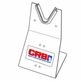 CRB CUSTOM ROD BUILDER logo
