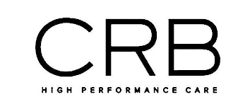 CRB HIGH PERFORMANCE CARE logo