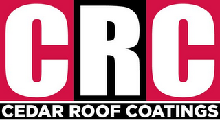 CRC CEDAR ROOF COATINGS logo
