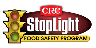 CRC STOPLIGHT FOOD SAFETY PROGRAM logo