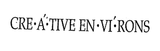 CRE A TIVE EN VI RONS logo