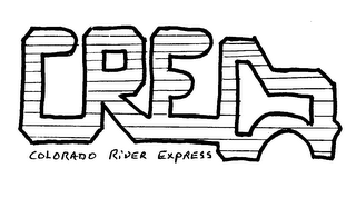 CRE COLORADO RIVER EXPRESS logo