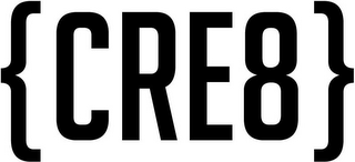 {CRE8} logo