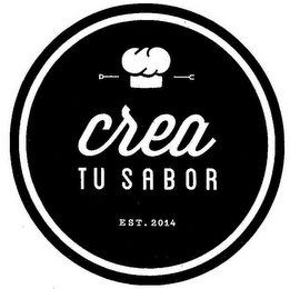 CREA TU SABOR EST. 2014 logo