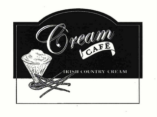 CREAM CAFE IRISH COUNTRY CREAM logo