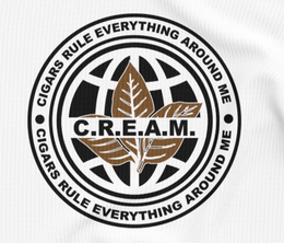 C.R.E.A.M. CIGARS RULE EVERYTHING AROUND ME logo
