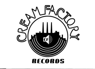 CREAM FACTORY RECORDS CF logo
