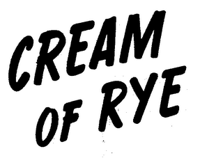CREAM OF RYE logo