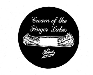 CREAM OF THE FINGER LAKES BY BYRNE DAIRY INC. logo