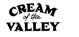 CREAM OF THE VALLEY logo