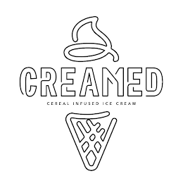 CREAMED CEREAL INFUSED ICE CREAM logo