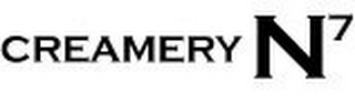 CREAMERY N 7 logo
