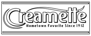 CREAMETTE HOMETOWN FAVORITE SINCE 1912 logo