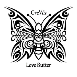 CRE'A'S LOVE BUTTER logo