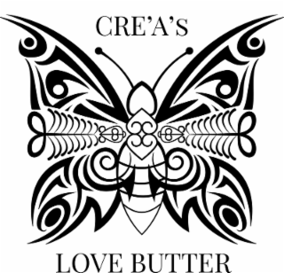 CRE'A'S LOVE BUTTER logo