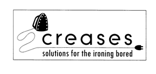 CREASES SOLUTIONS FOR THE IRONING BORED logo