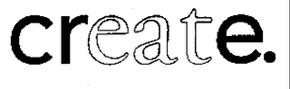 CREATE. logo