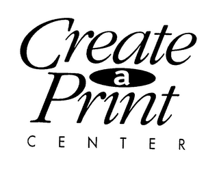 CREATE A PRINT CENTER logo