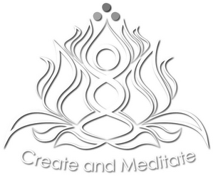 CREATE AND MEDITATE logo