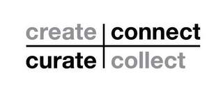 CREATE CONNECT CURATE COLLECT logo