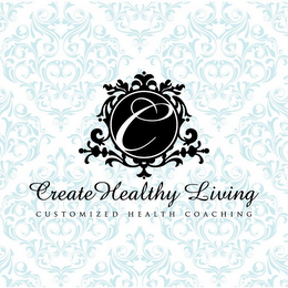 CREATE HEALTHY LIVING CUSTOMIZED HEALTH COACHING logo