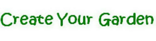 CREATE YOUR GARDEN logo