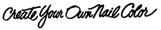 CREATE YOUR OWN NAIL COLOR logo