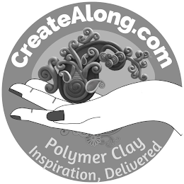 CREATEALONG.COM POLYMER CLAY INSPIRATION, DELIVERED logo