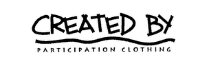 CREATED BY PARTICIPATION CLOTHING logo