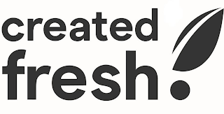 CREATED FRESH logo