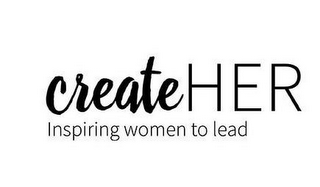 CREATEHER INSPIRING WOMEN TO LEAD logo