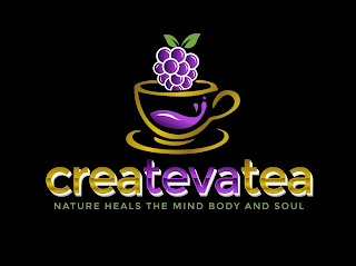 CREATEVATEA NATURE HEALS THE MIND BODY AND SOUL logo