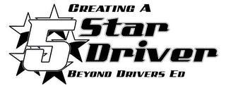 CREATING A 5 STAR DRIVER BEYOND DRIVERS ED logo