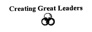 CREATING GREAT LEADERS logo