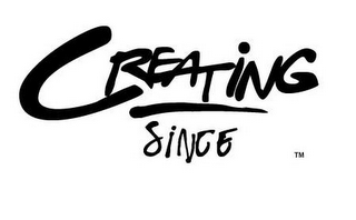 CREATING SINCE logo
