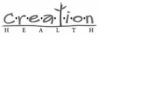 C·R·E·A·T·I·O·N HEALTH logo