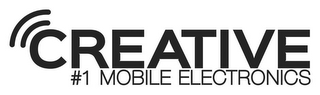 CREATIVE #1 MOBILE ELECTRONICS logo