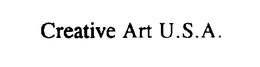 CREATIVE ART U.S.A. logo
