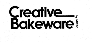 CREATIVE BAKEWARE BY MIRRO logo