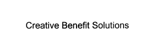 CREATIVE BENEFIT SOLUTIONS