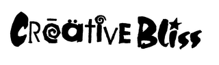 CREATIVE BLISS logo