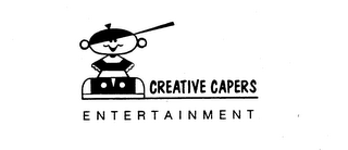 CREATIVE CAPERS ENTERTAINMENT logo