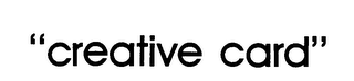 "CREATIVE CARD" logo