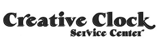 CREATIVE CLOCK SERVICE CENTER logo