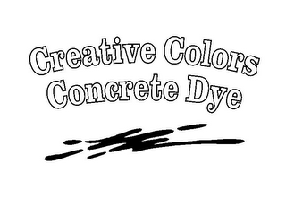 CREATIVE COLORS CONCRETE DYE logo