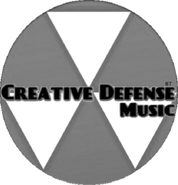 CREATIVE DEFENSE MUSIC BT logo