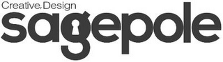 CREATIVE, DESIGN SAGEPOLE logo